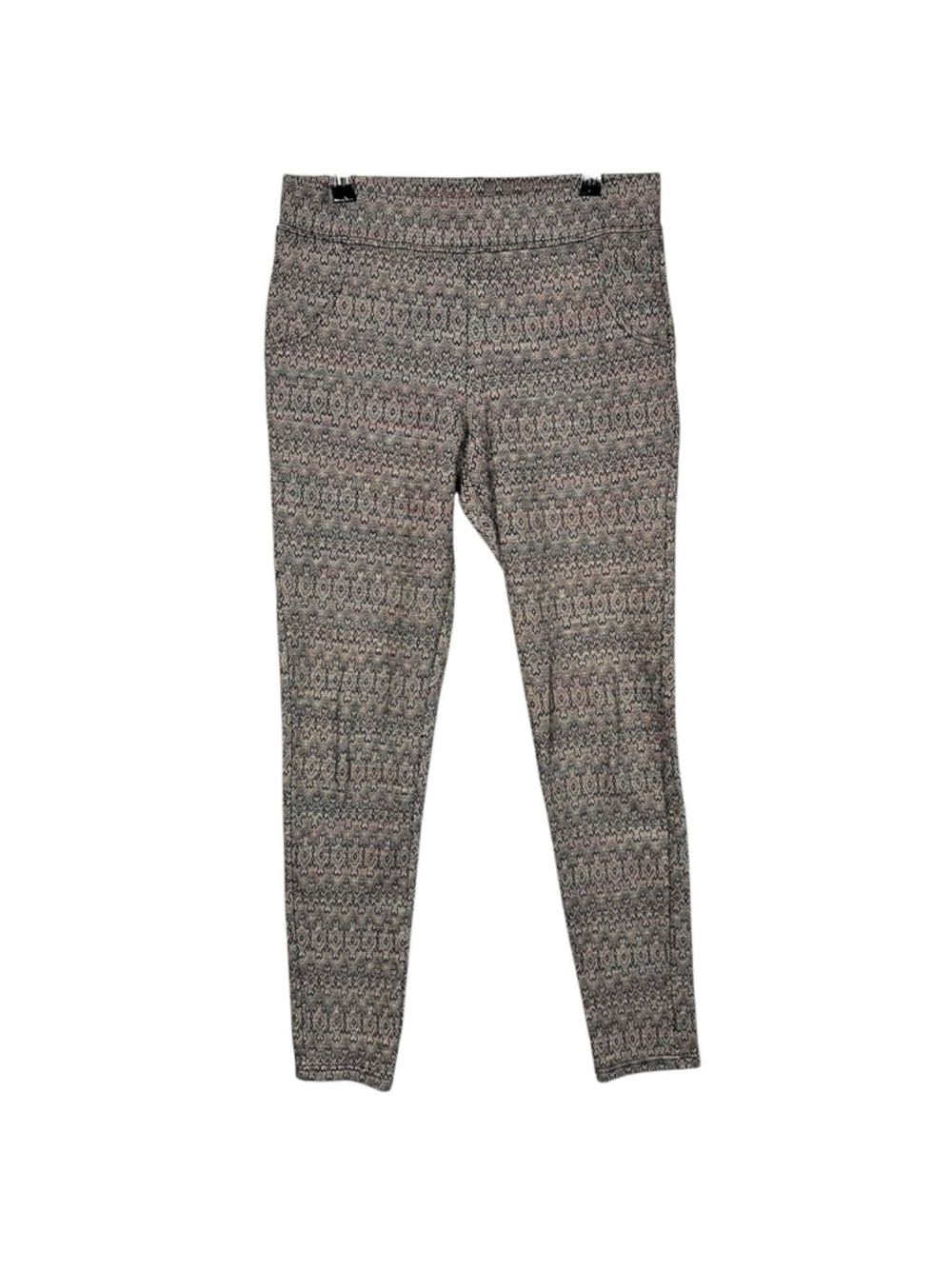 Free People Leggings Black Beige Tribal Aztec Skinny Leg Athletic Womens Small